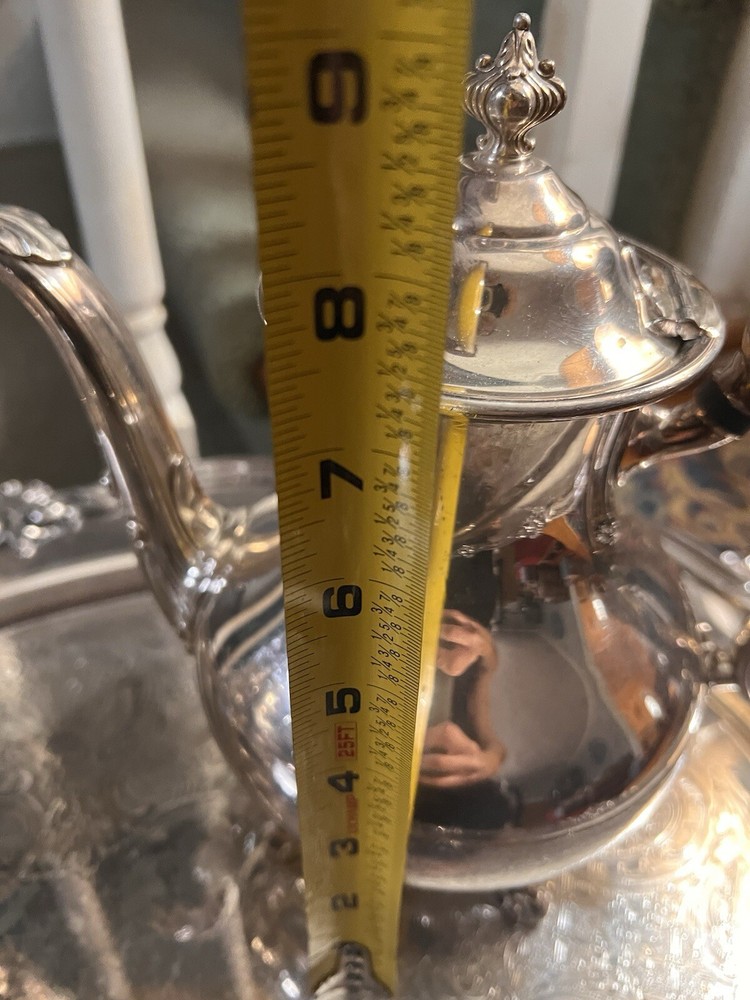 Reed Barton Regency Silver Plate Tea Service Set