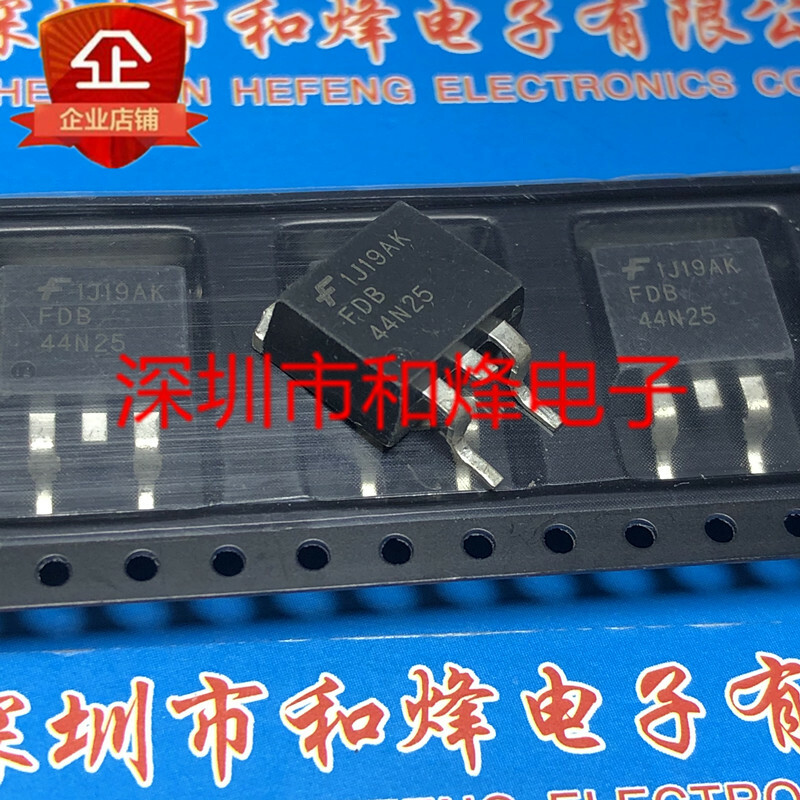 10PCS FDB44N25 TO-263