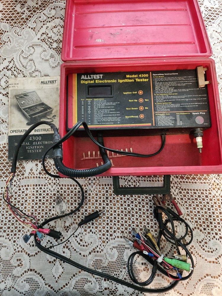 Vintage Alltest Model 4300 Digital Electronic Igntion Module Tester