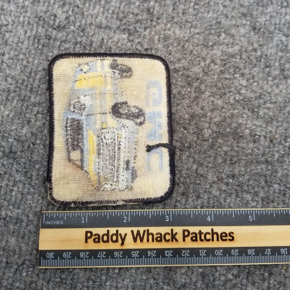 Vintage GMC Van Patch Car Auto 80s Y8