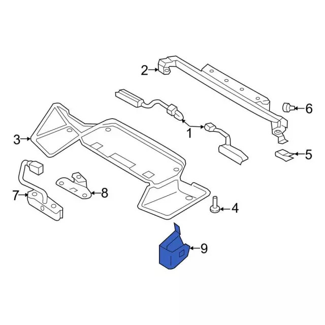 Genuine Ford Strobe Light EG1Z13411B