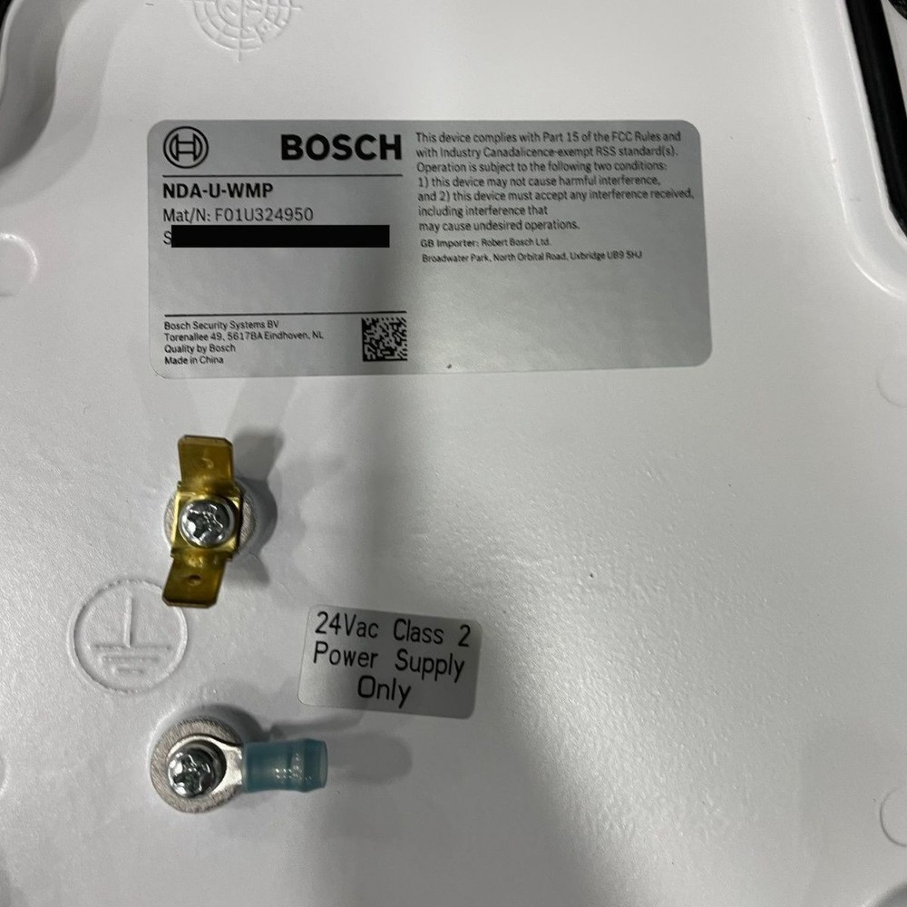 BOSCH Wall Mount Plate NDA-U-WMP