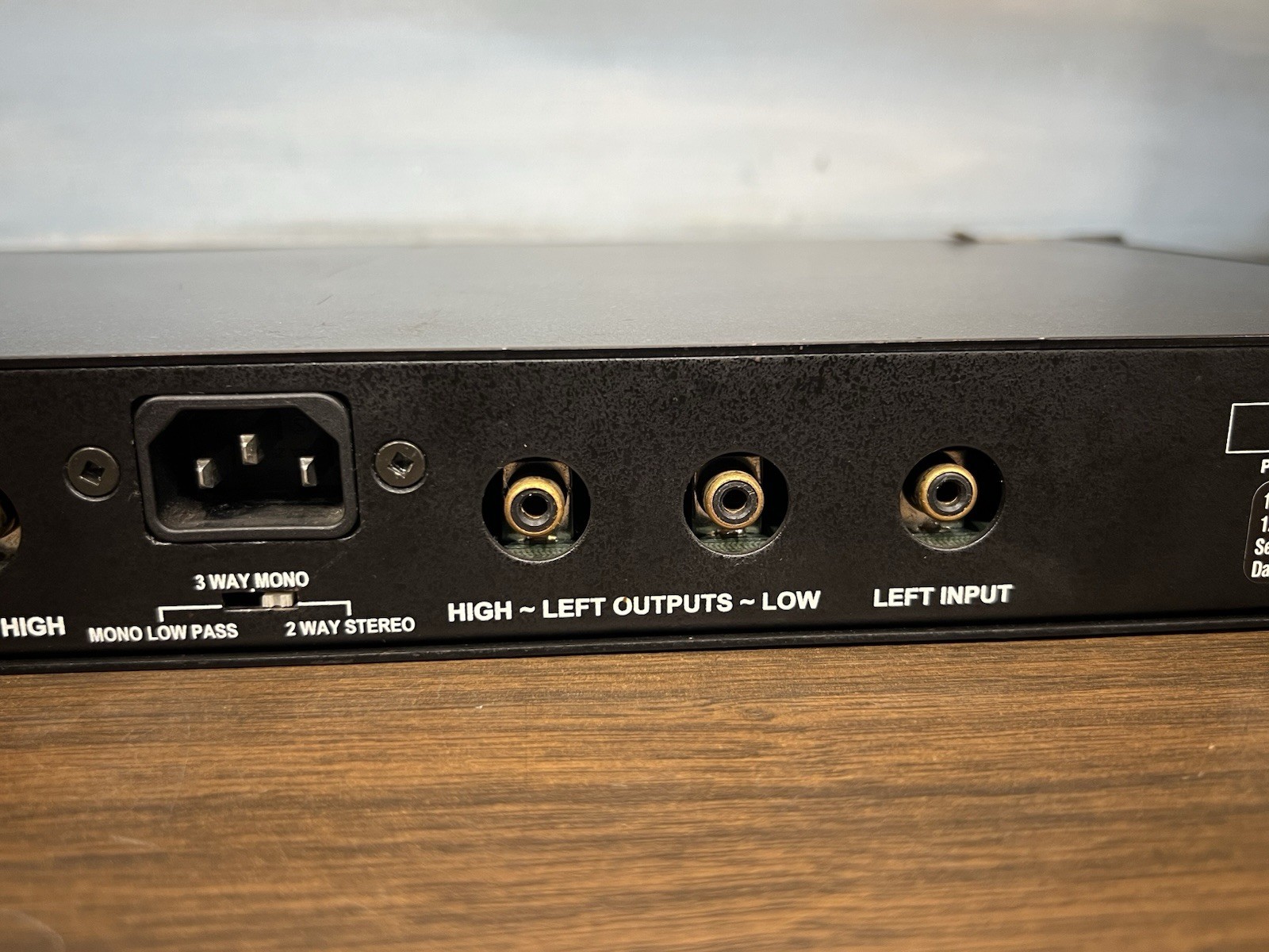 Bryston 10B-STD Electronic Crossover - Working !