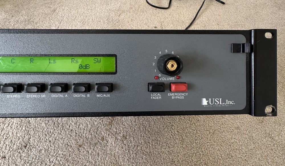 Vintage USL Inc. DSP-60s Cinema Processor - Working