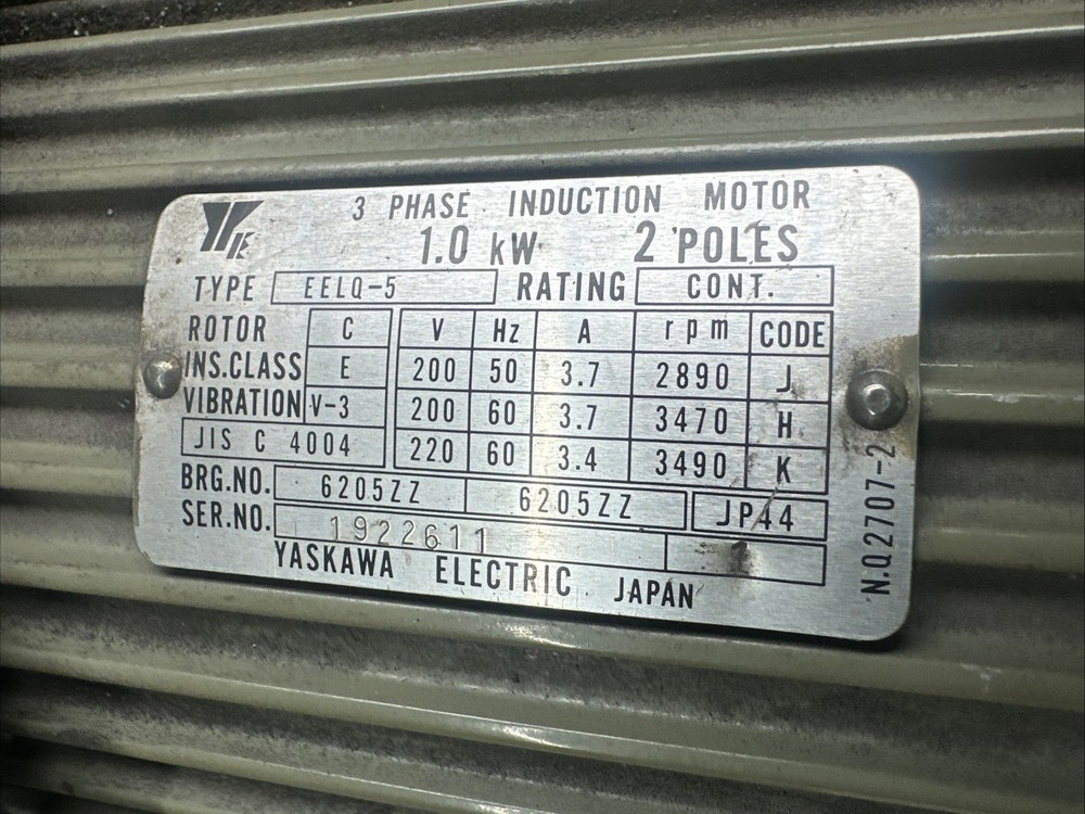 Mitsui Precision Toolroom 612 Surface Grinder Model MSG:200MH Machine# 82043185