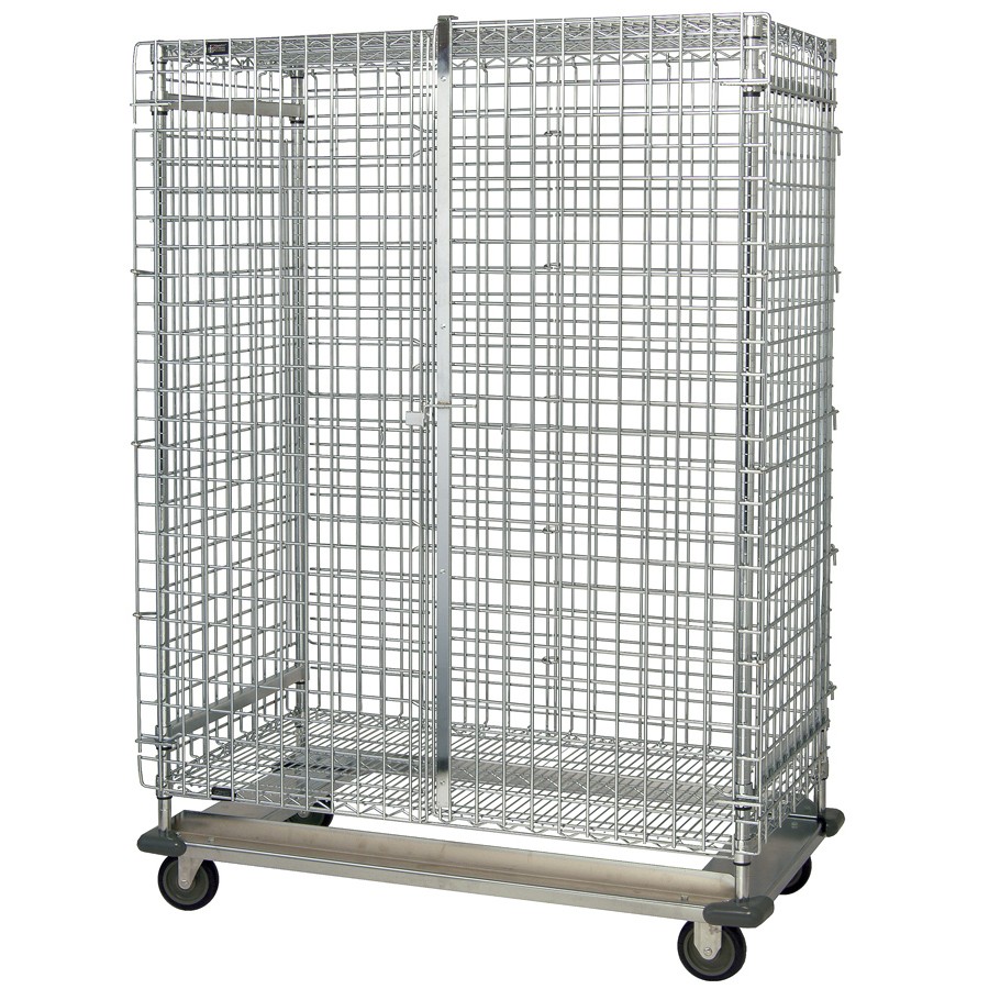 Quantum MD2436-70SECP Proform Green Epoxy Dolly Base Security Unit, 2 Shelves...