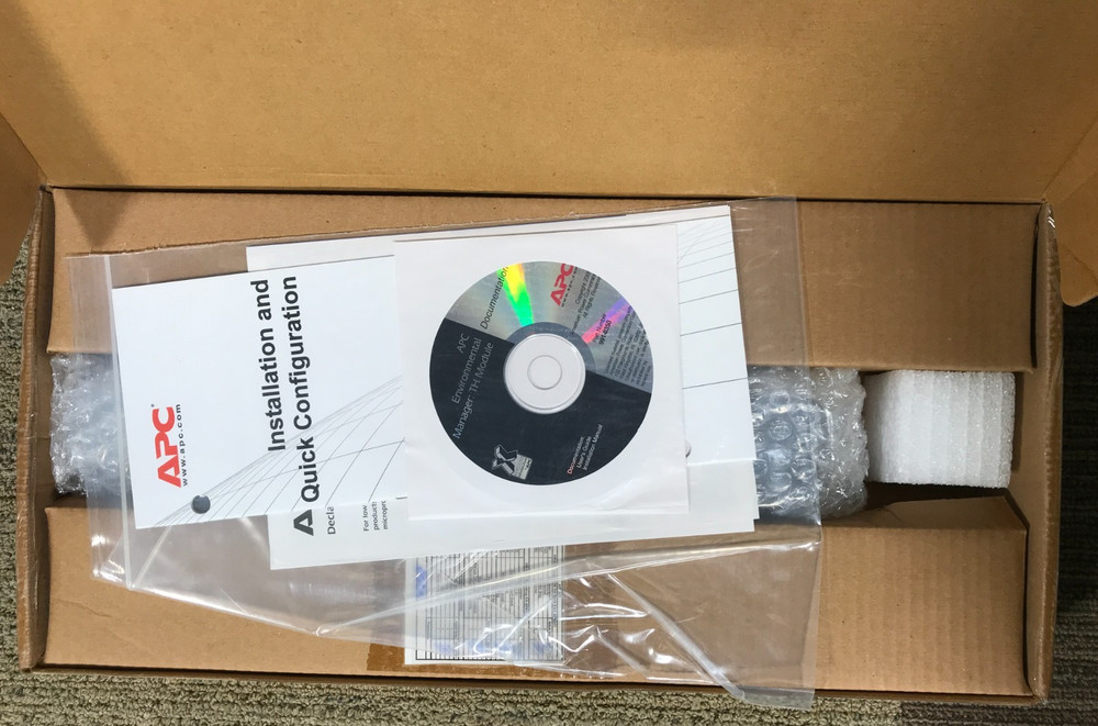 APC AP9341 Temperature/Humidity Expansion Module | NEW-OPEN BOX