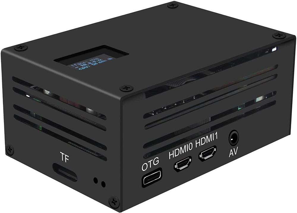 KVM-A3 Kit with Raspberry Pi 4 Case Compatible with Pikvm ATX CSI for Raspberry