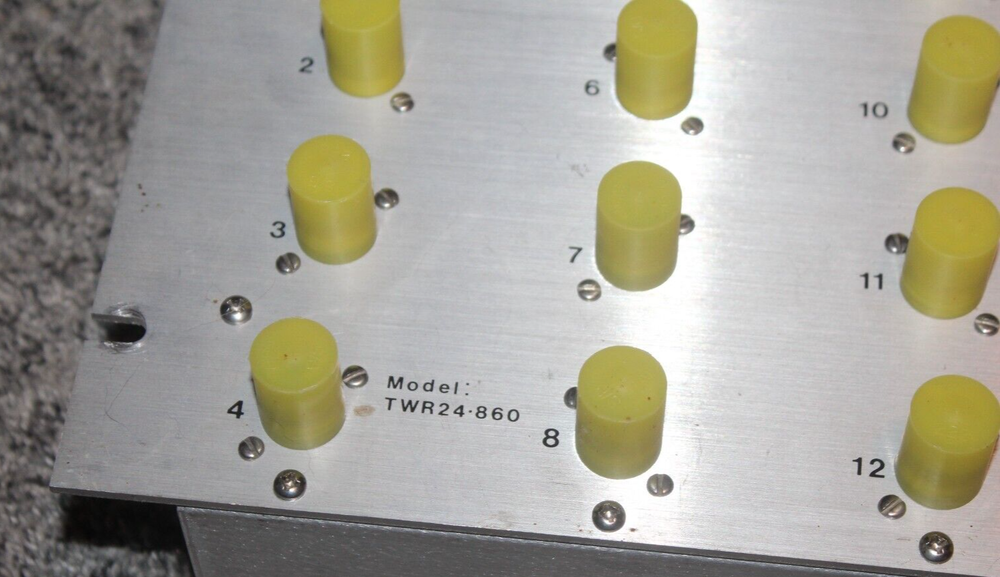 TELEWAVE INC. RECEIVER DISTRUBUTION PANEL TWR24-860