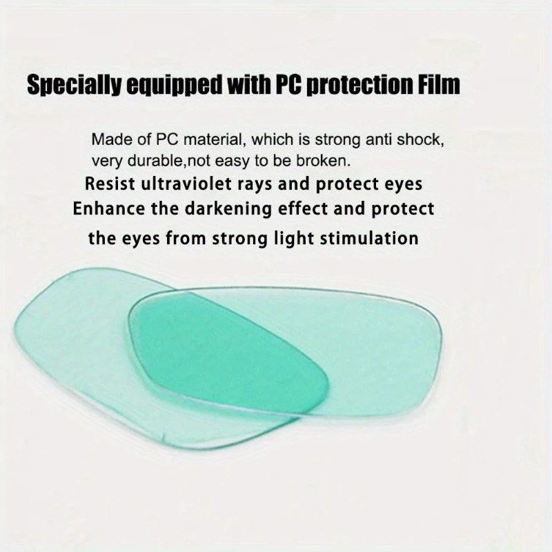 2 Pack Auto Darkening Welding Glasses True Color Solar Safety Goggles PC Lens US