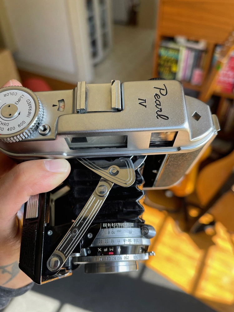 Replacement Made Bellows for Konica Pearl III IV 6x4.5 Format Folding Camera