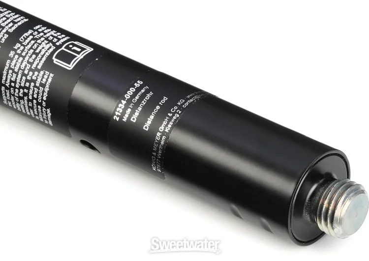 K&M 21334 M20 Threaded Speaker Pole - 34.65" Long