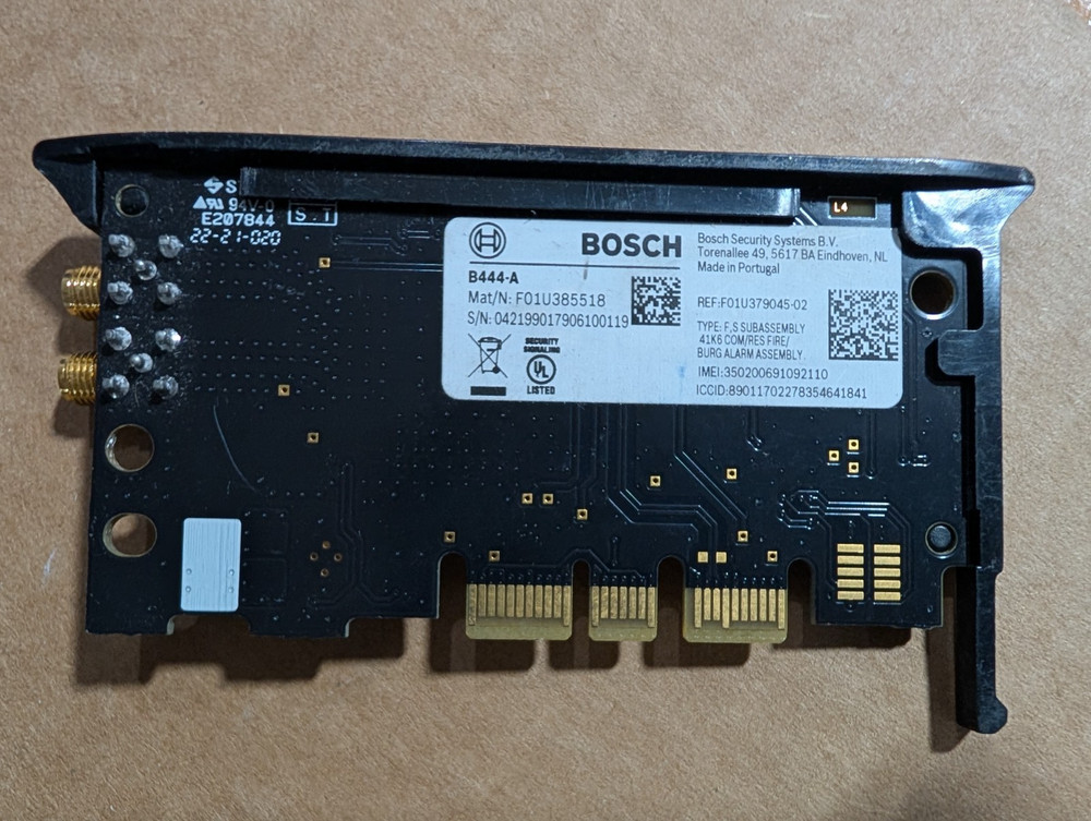 Bosch B444-A Connettix Plug In Cellular Communicator