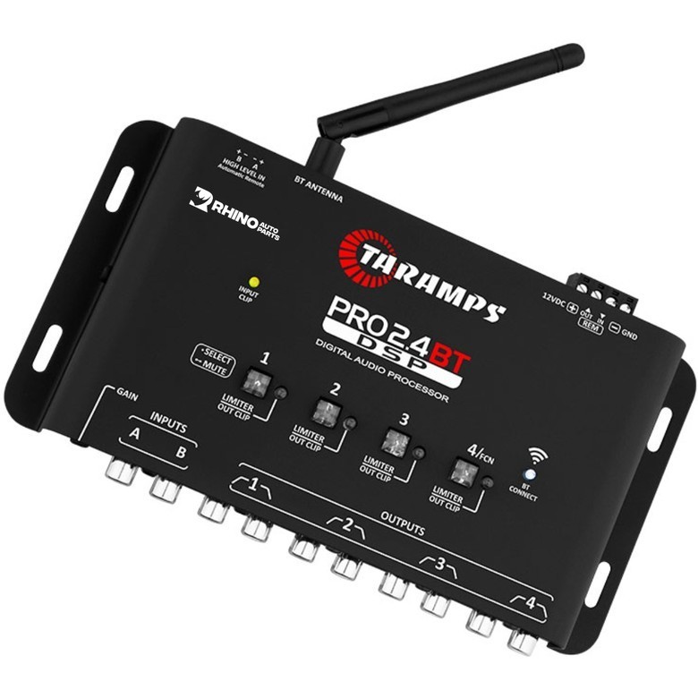 Taramps Pro 2.4bt Digital Audio Processor Android iOS App Bt Ble 5.4 Wi-fi...