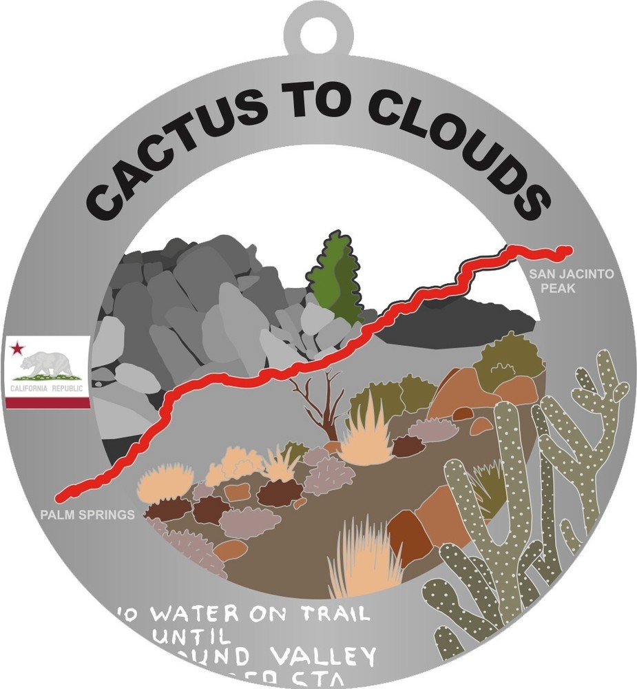Cactus to Clouds Medal