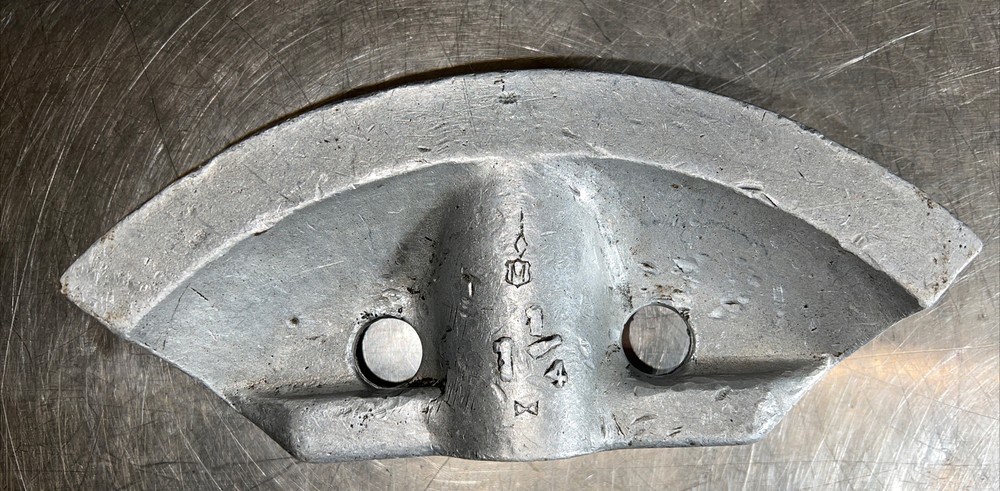 ALUMINUM PIPE BENDER SHOE # 1 1/4