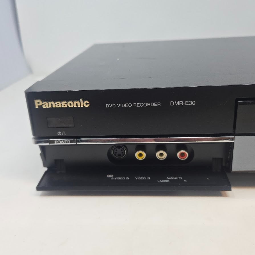 Panasonic DMR-E30 DVD Recorder Tested Working For Power - Disk Tray Sticks