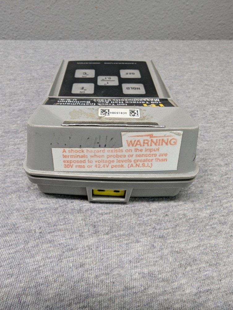 Ion Track Instruments Temperature Indicator - Surplus From Nuclear Plant