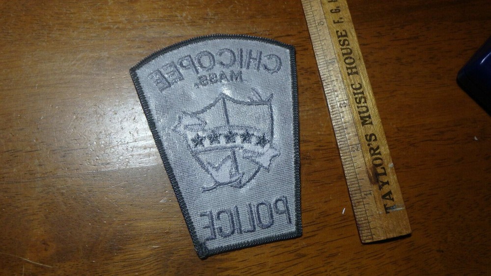 CHICOPEE MASSACHUSETTS OBSOLETE PATCH BX 2 #19
