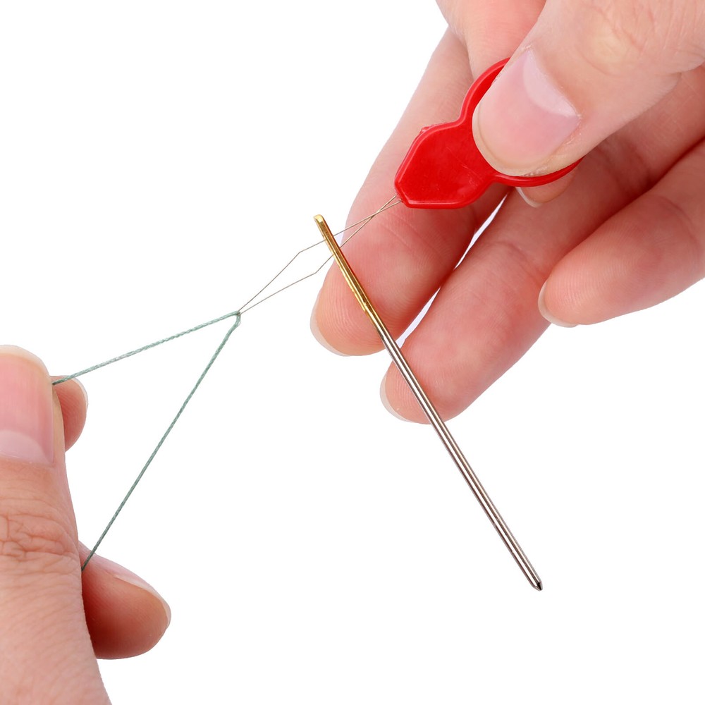10Pcs Needle Threader Stitch Insertion Sewing Hand Machine Craft Tool Accessory