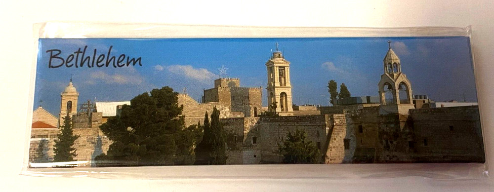 Bethlehem Magnet, New from Jerusalem#HLYLND-019