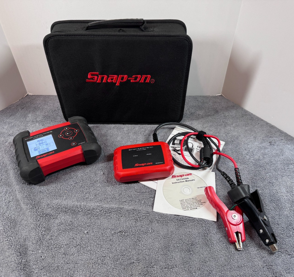 Very Clean, Snap-On EECS550A Wireless Battery, Starting & Charging System Tester