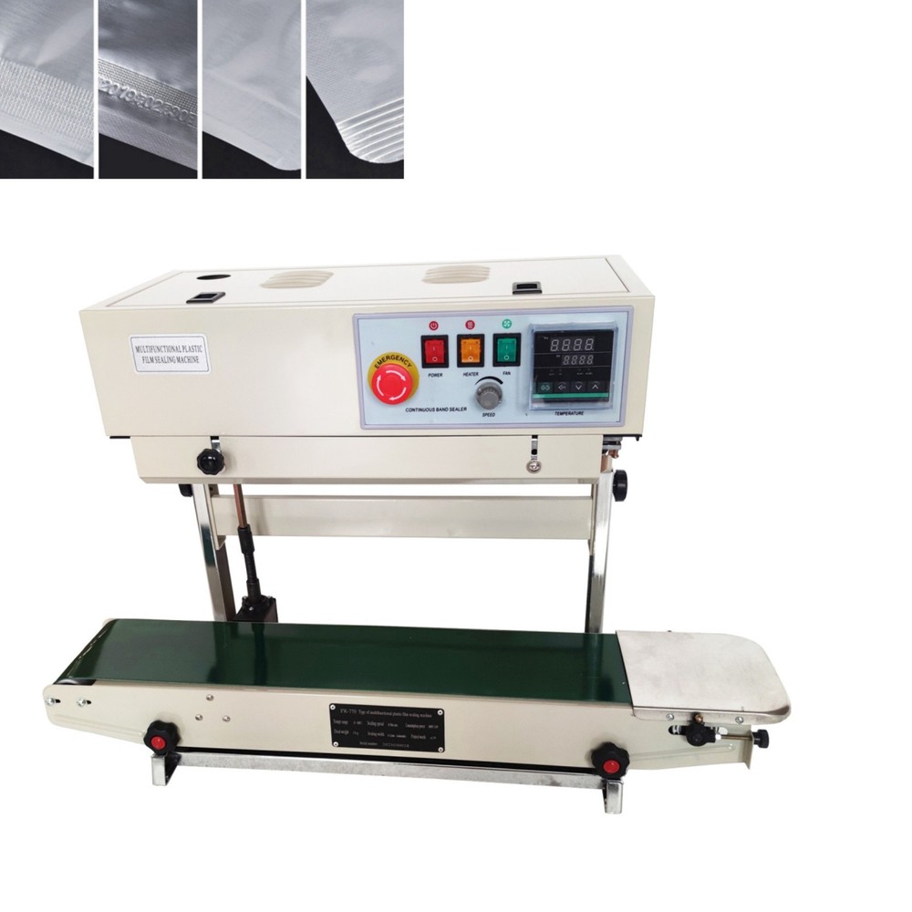 Digital Display Continuous Sealing Machine Film Sealer Packing Packaging