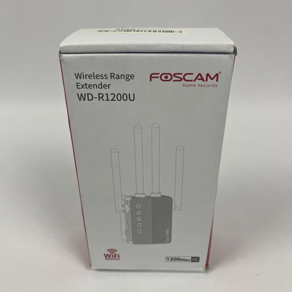 Foscam Wireless Range Extender WD-R1200U Open Box