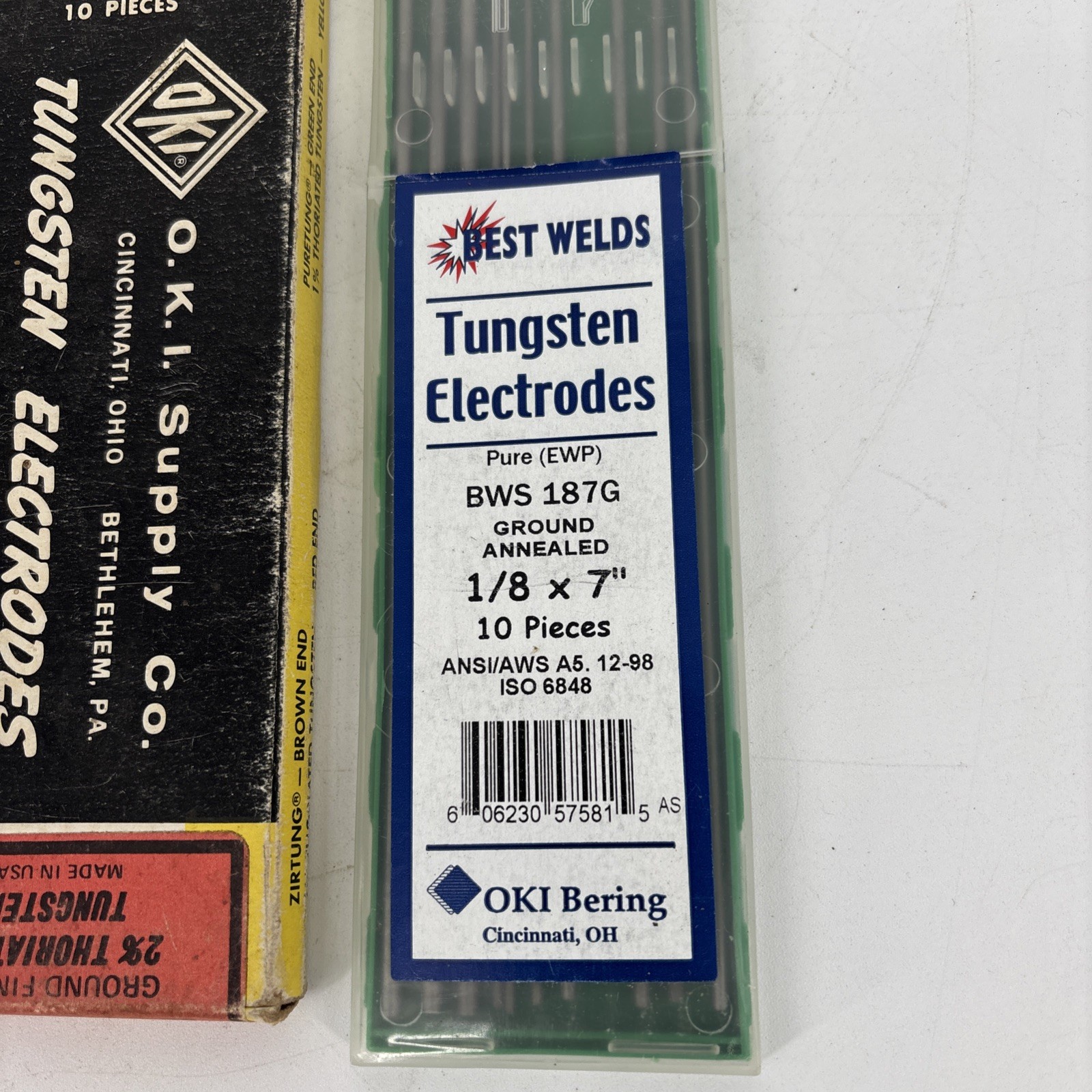 Best Welds Lot of 30 Tungsten Electrodes Ground Annealed Pure EWP