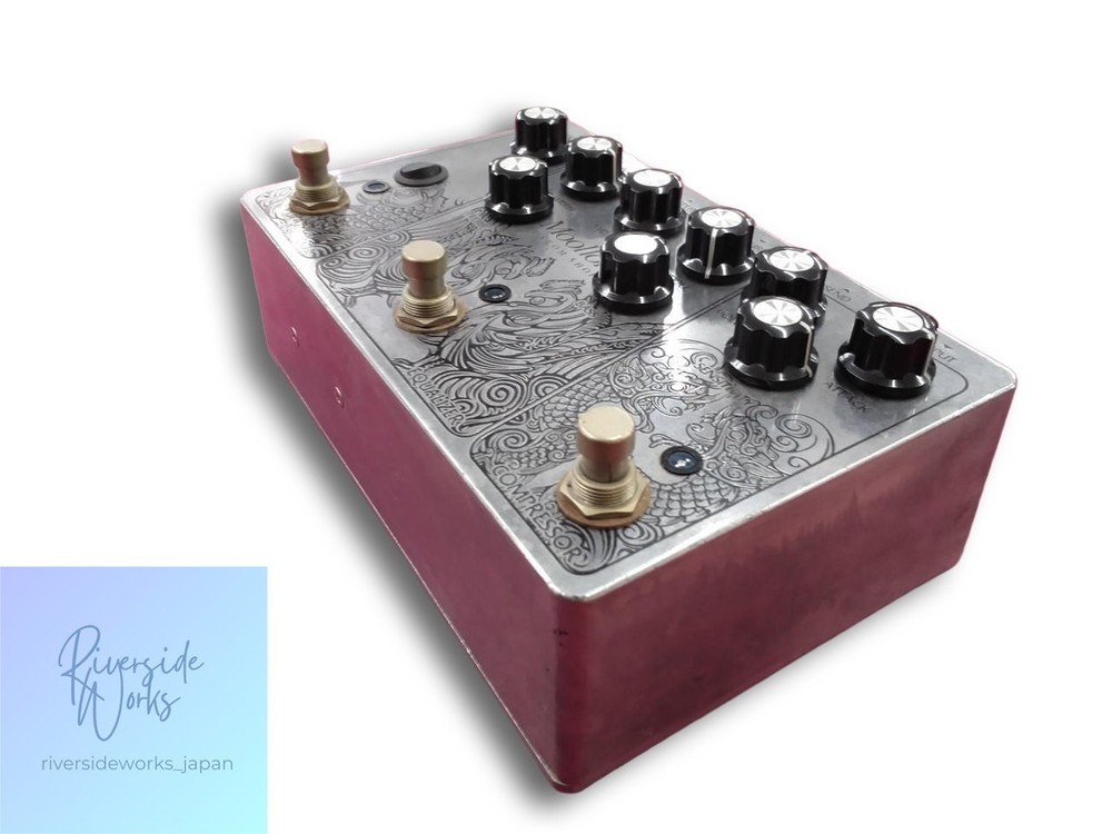 MOOLLON CUSTOM 3PLUS Effect Pedal Custom Design JP
