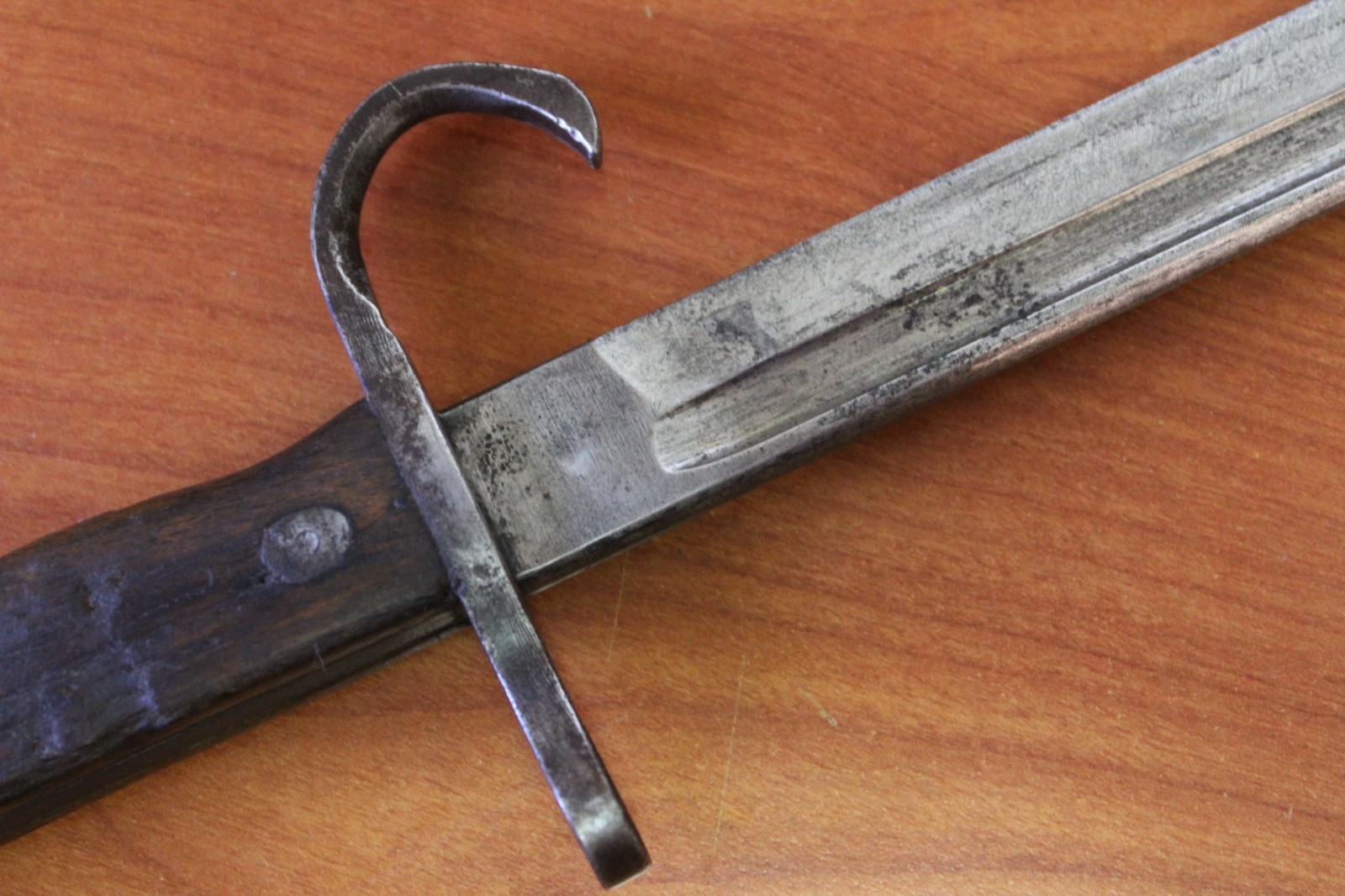 WWII Japanese Arisaka Type 30 Bayonet w/ Scabbard & Frog Kokura