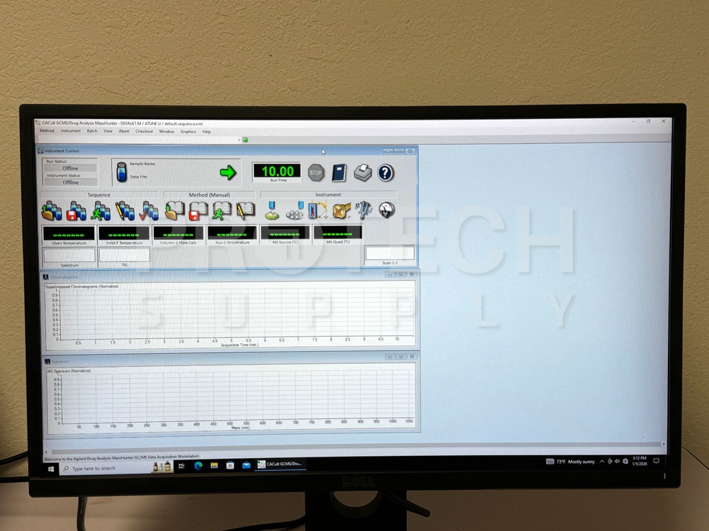Agilent MassHunter Workstation Qualitative Analysis Software Loaded PC