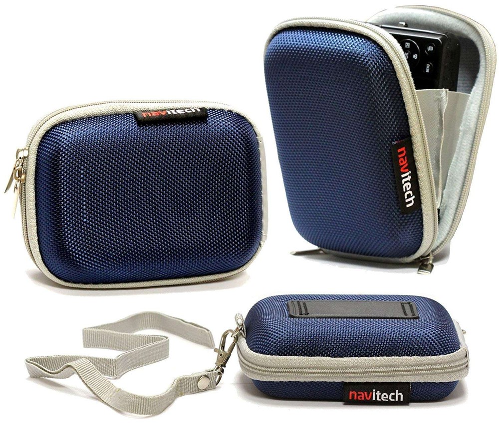 Navitech Blue Camera Case For The Lincom 2.7" Digital Camera