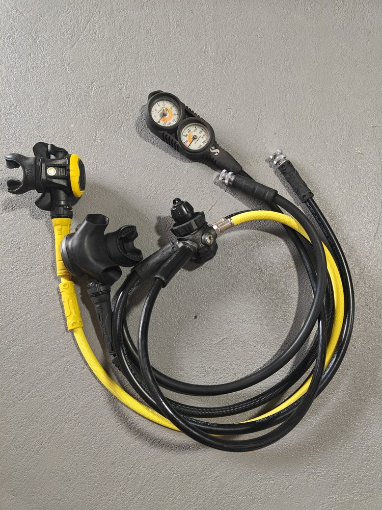 Apeks Flight Scuba Diving Octopus Regulator Rig