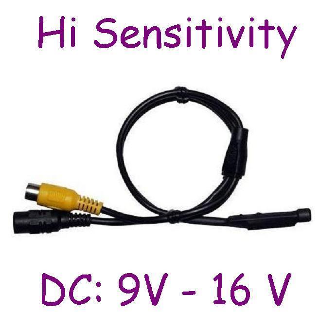 Sunvision Mini high sensitivity Microphone for CCTV survelliance DVR Systems