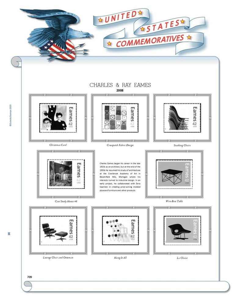 2008 U.S. Commemorative Singles COMPLETE Supplement (White Ace Alternative)