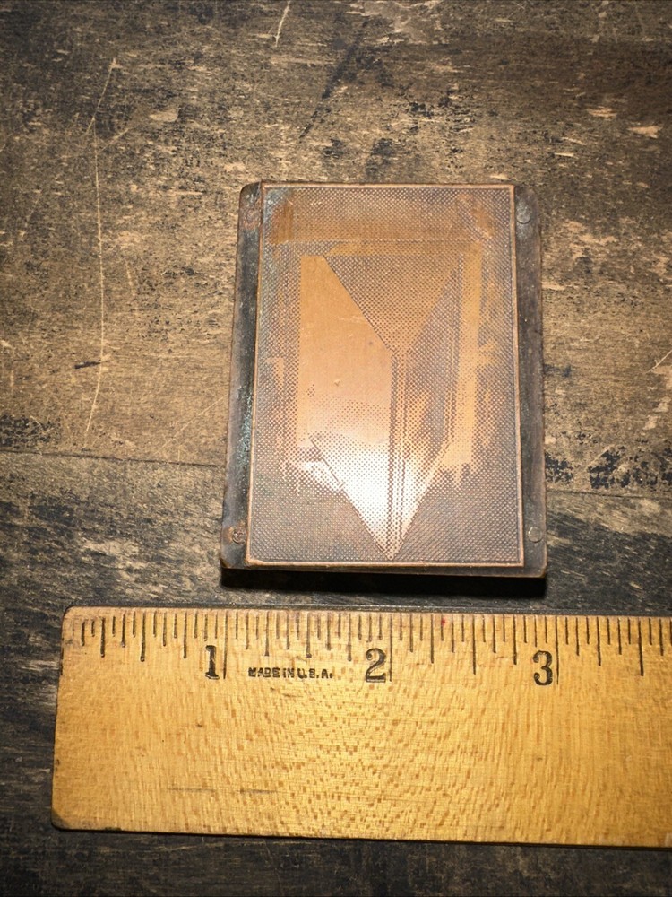 Printing Block Type Cut ( Unknown Image??) Copper Face
