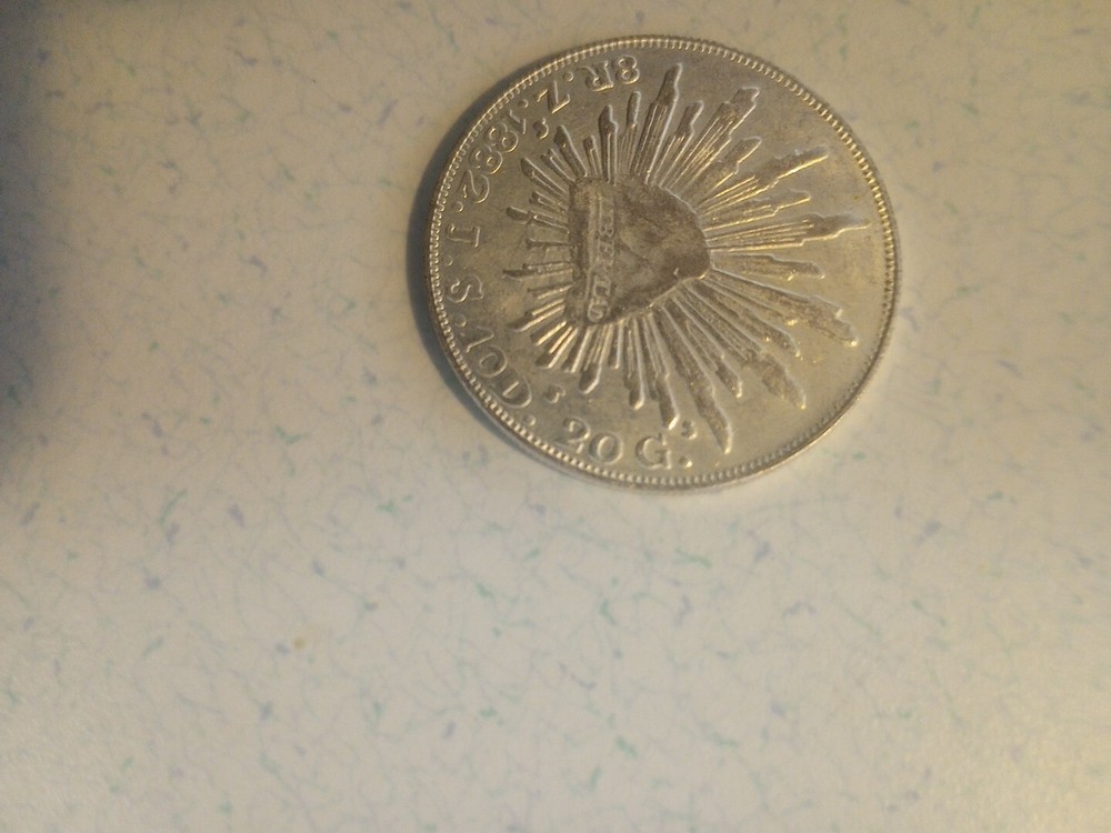 1882 Mexican Republic Coin