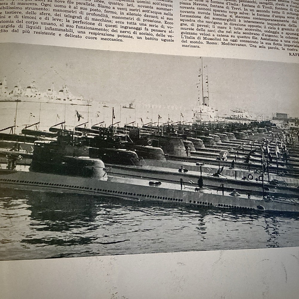 WWII 1939 Unser Führer 50th Birthday Photobook & L'Illustrazione Italiana Lot