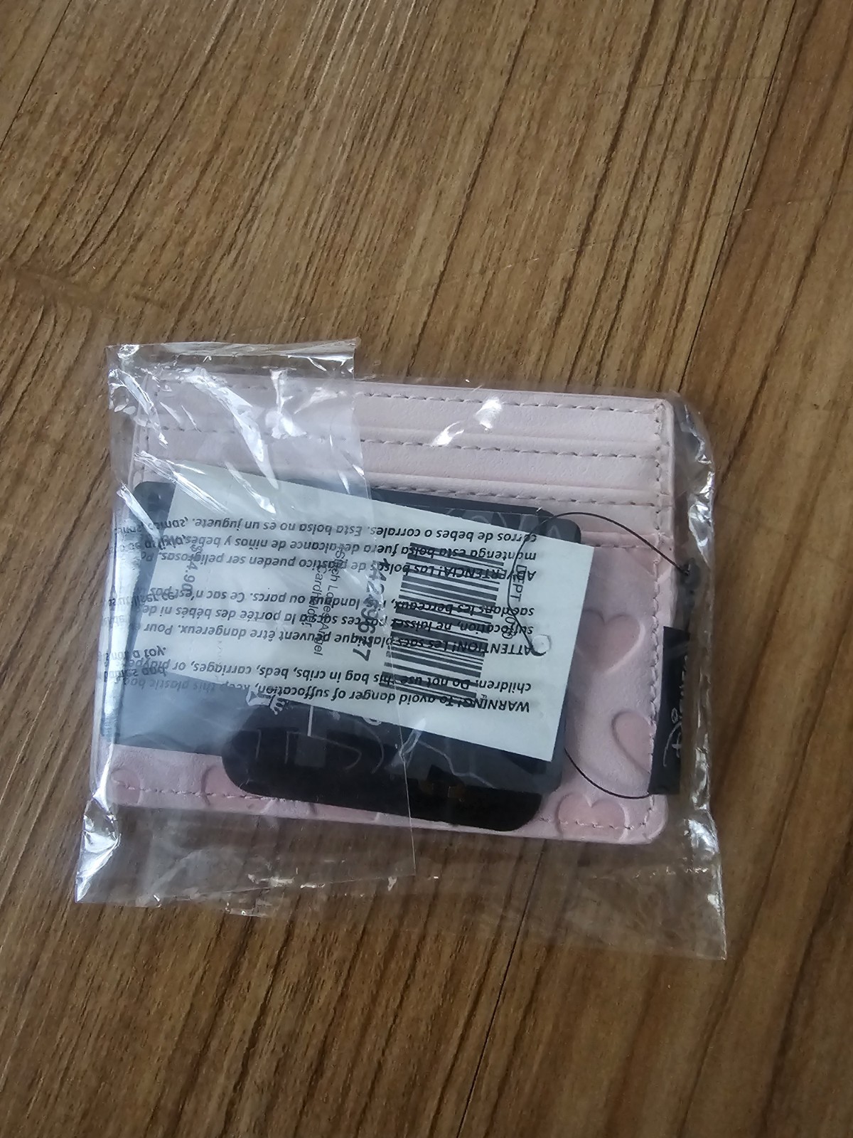 Disney Loungefly Stitch Loves Angel Card Holder Pink Hearts