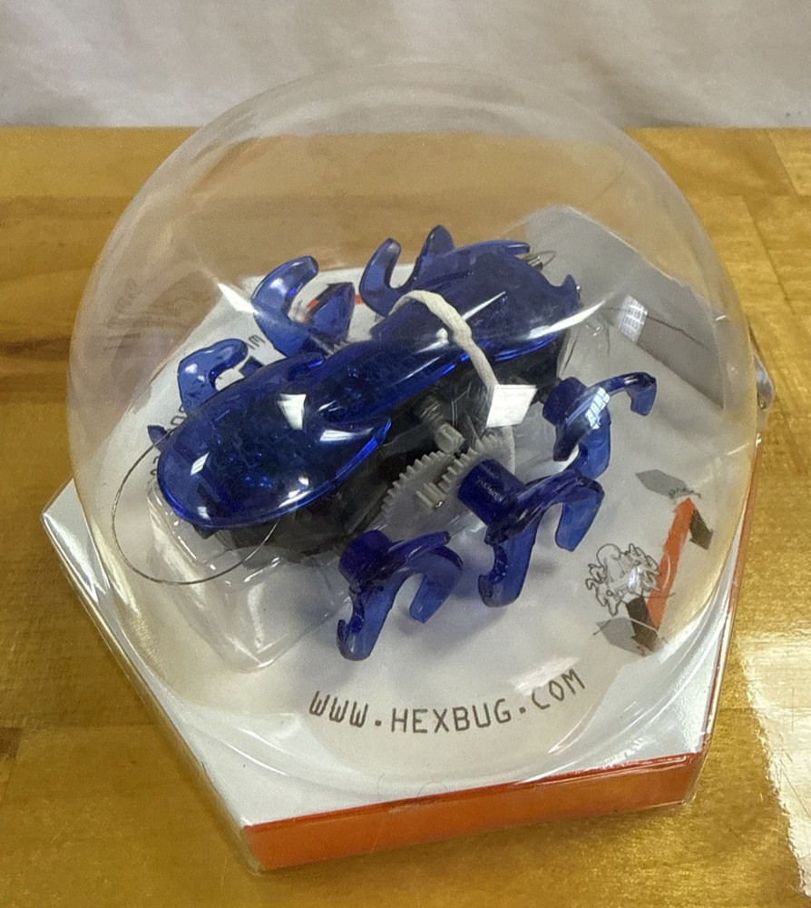 2009 Hex Bug Micro Robotic Ant Blue 60-497 New