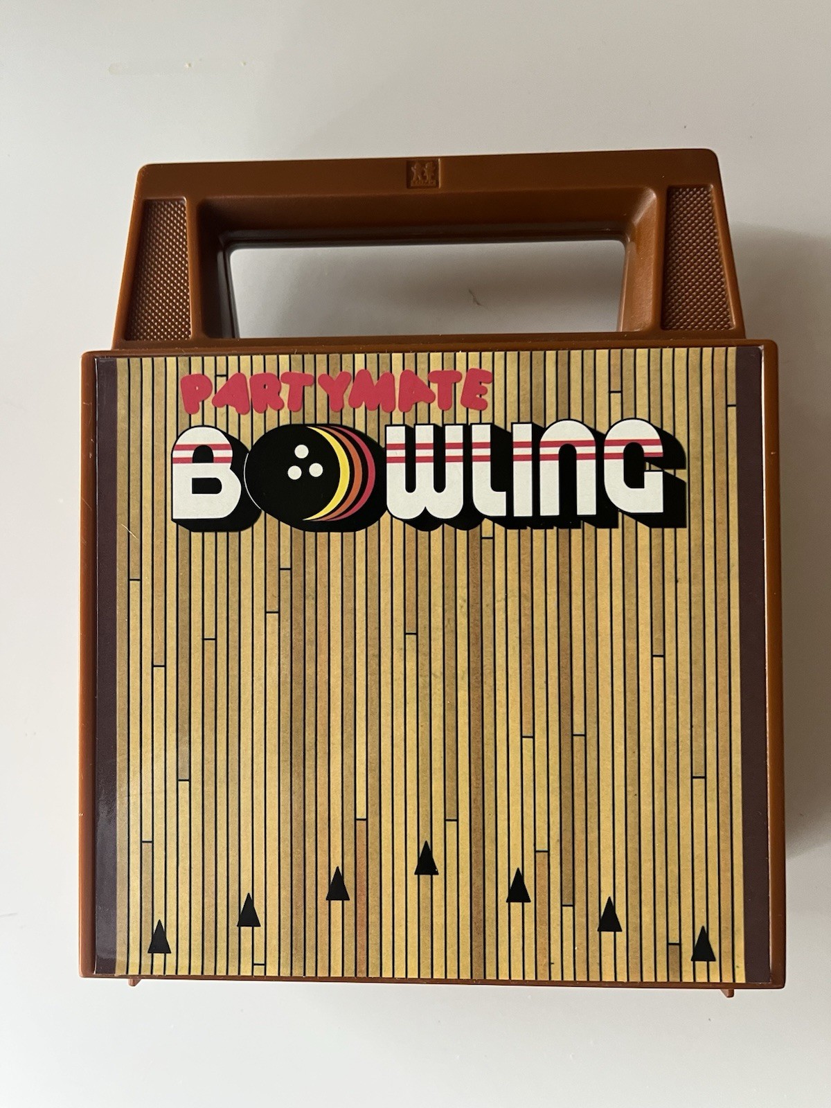 1980 Tomy PARTYMATE Strolling BOWLING Game Working Original Wind-Up Bowling Ball