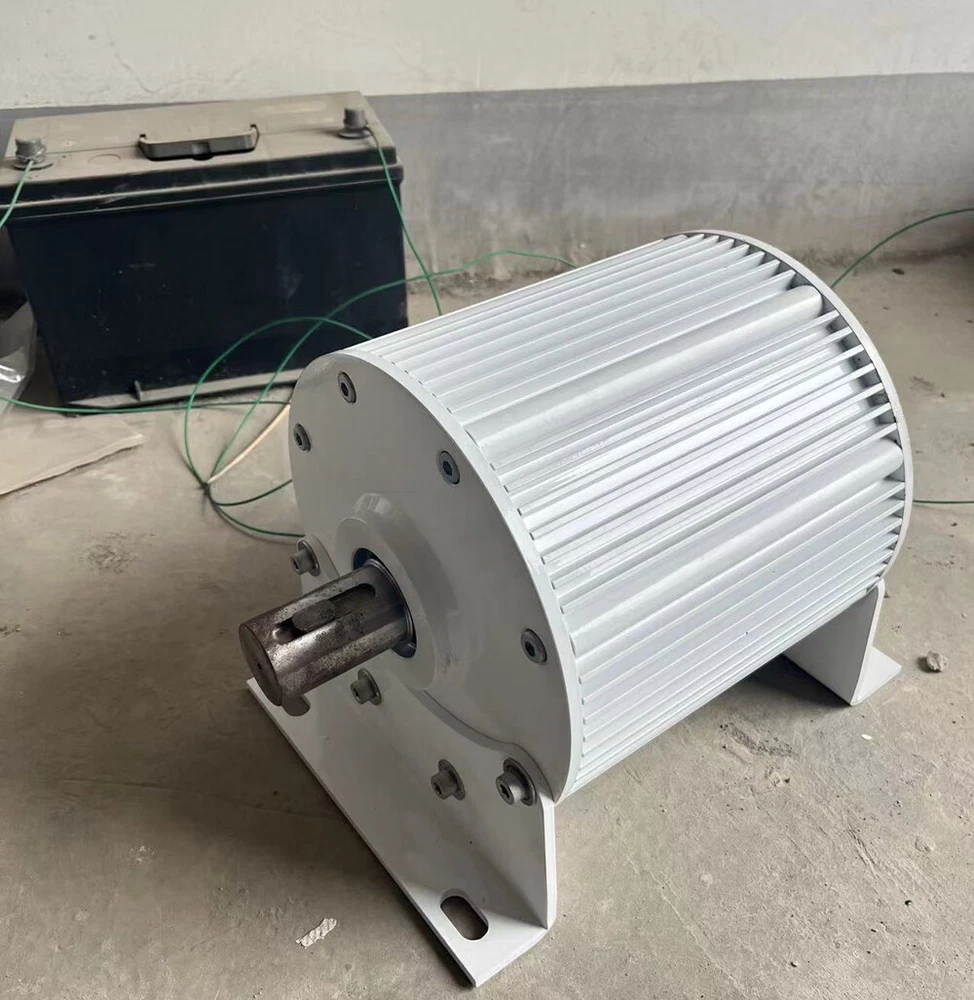 5000W 3Phase Permanent Magnet Generator Pure Copper Winding Alternator Electric
