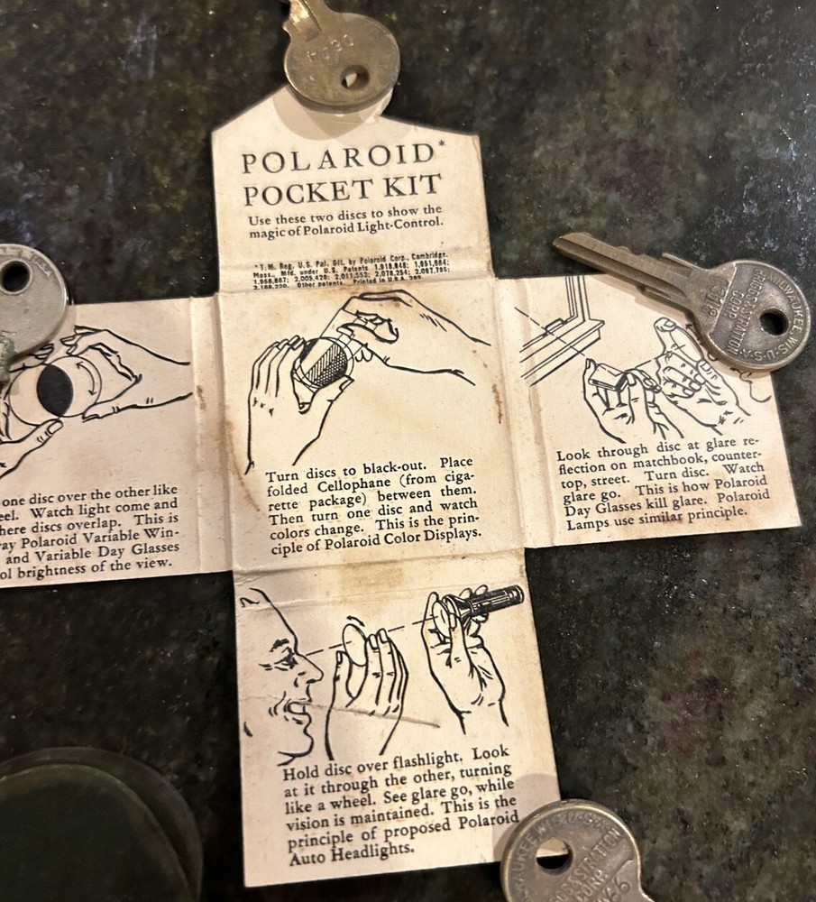 Vintage Polaroid Pocket Lens Kit