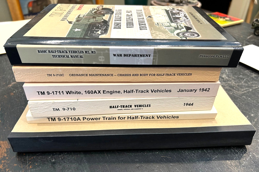 WWII US Halftrack Manual Set