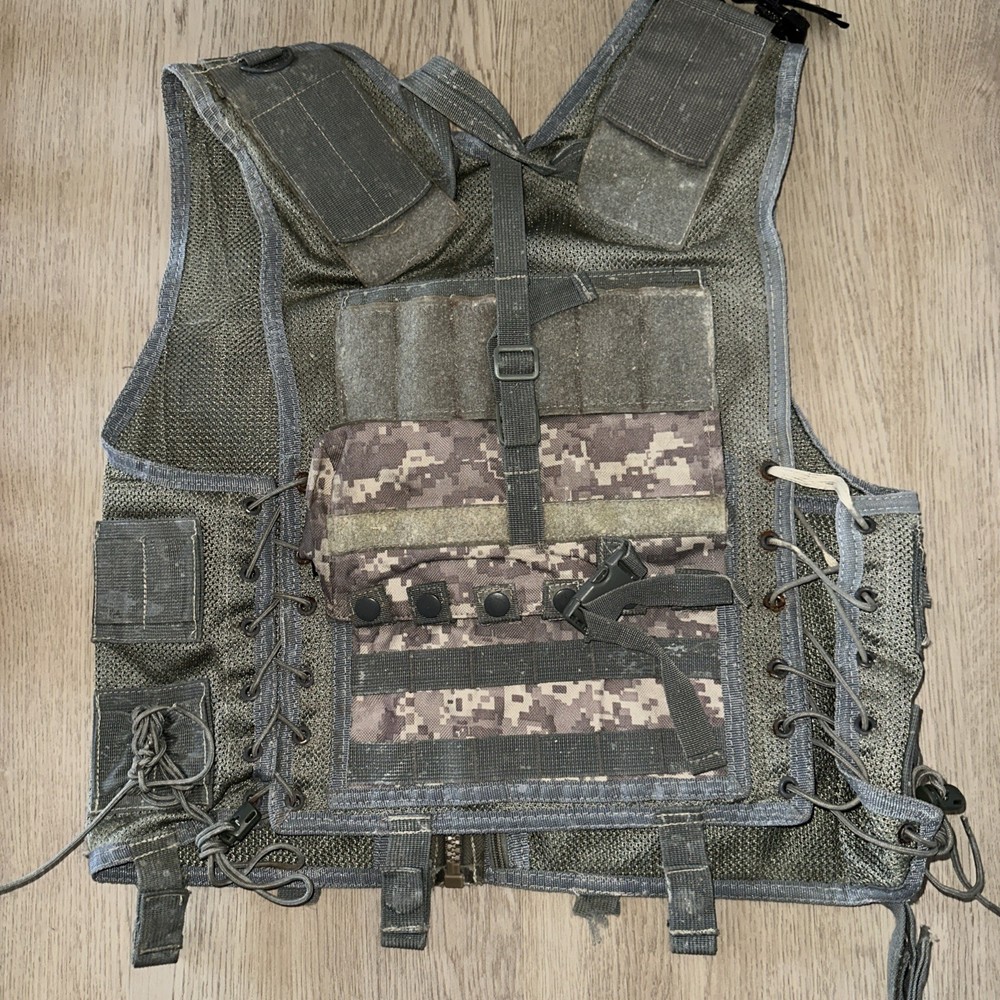 RAP4 Tactical Paintball Vest Multiple Pouch Compartments Adjustable