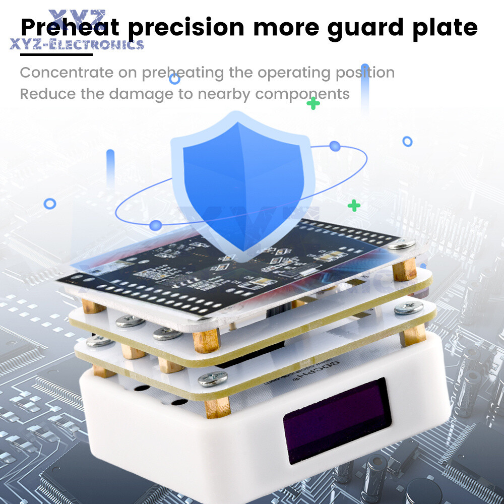Mini Digital Adjustable Constant Heating Table Welding Hot Plate Preheater Table