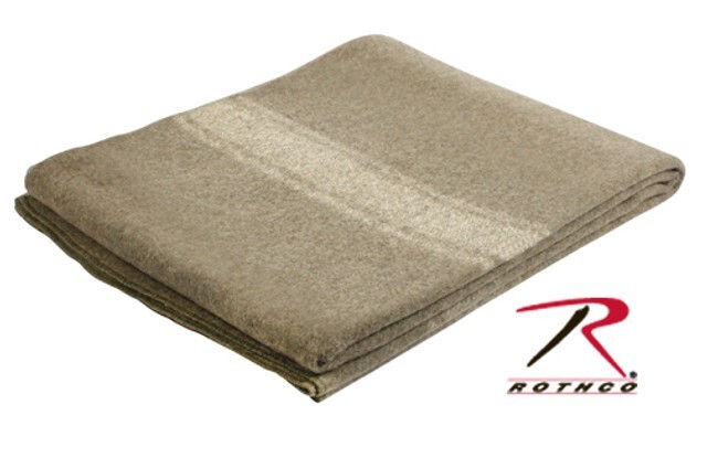 Wool European Surplus Style Blanket