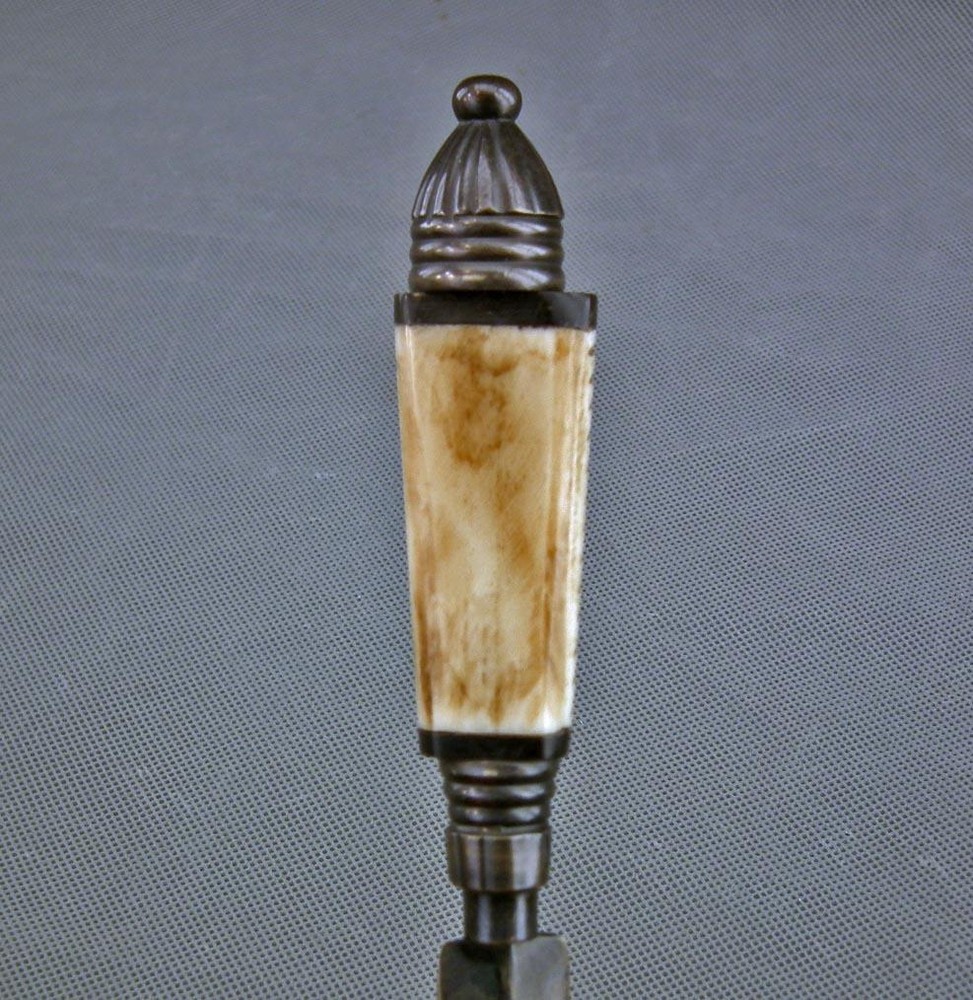 Very Unusual Massive Bronze Stiletto Dagger
