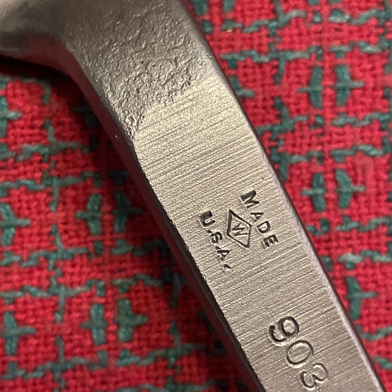 Vintage Small Spud Wrench J H Williams Early 11/16" 🇺🇸 Diamond Logo Hardened